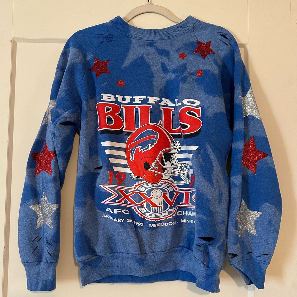 Vintage Reworked Buffalo Bills Crewneck